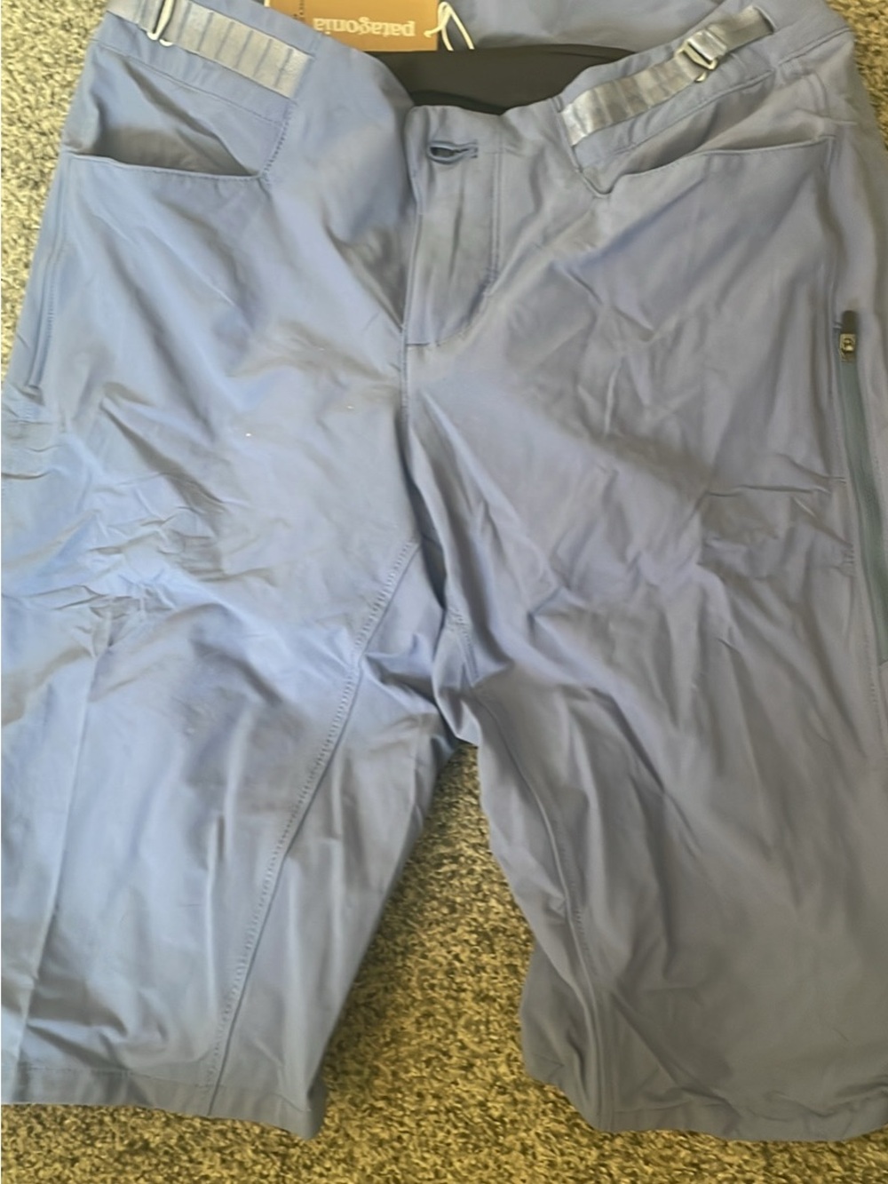 Patagonia women’s MTB shorts with chamois